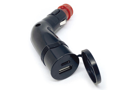 BAAS USB angle plug adapter USB10 - black