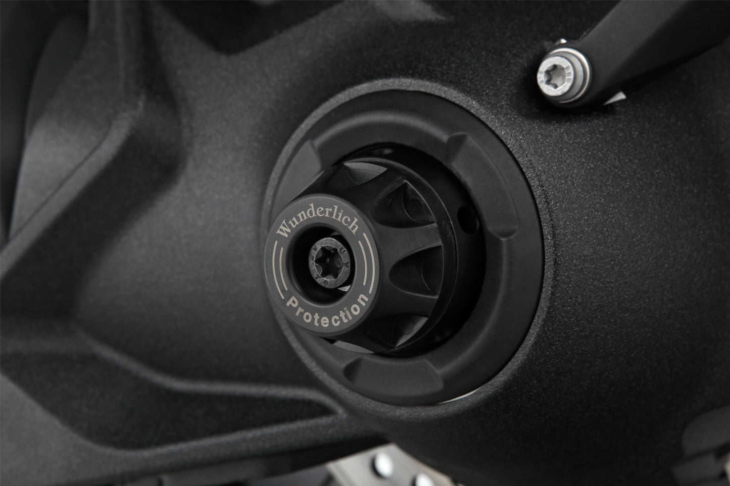 Crash pad hub cover - black