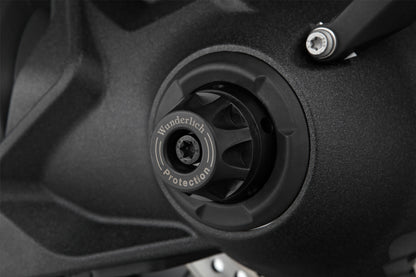 Crash pad hub cover - black