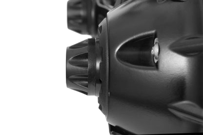 Crash pad hub cover - black