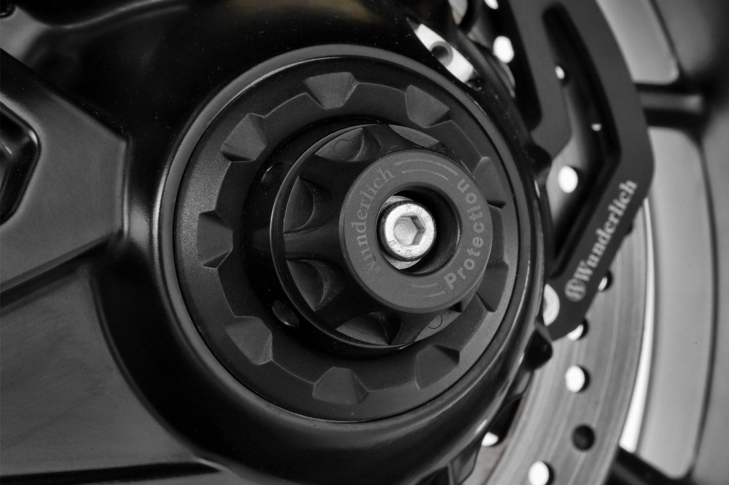 Cardan Shaft Drive crash pad for hub tunnel DOUBLESHOCK - black