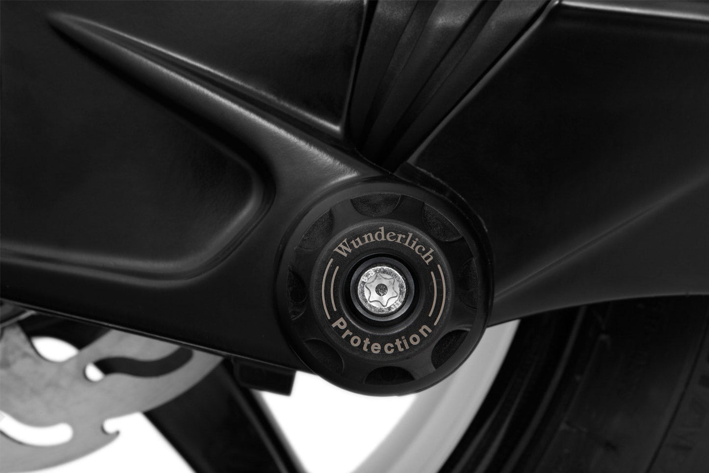 Cardan Shaft Drive crash pad for hub tunnel DOUBLESHOCK - black