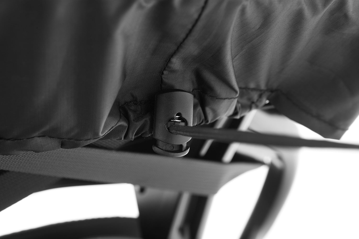 Rain cover Vario for ELEPHANT seat and carrier bag - black