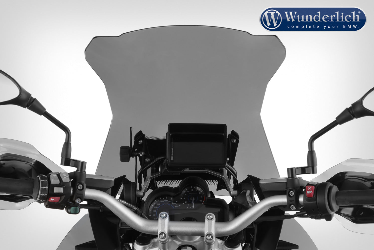 Wunderlich ERGO screen MARATHON II  smoked grey