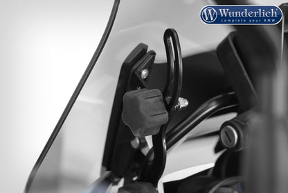 Wunderlich MARATHON windshield with windshield reinforcement - left and right - clear