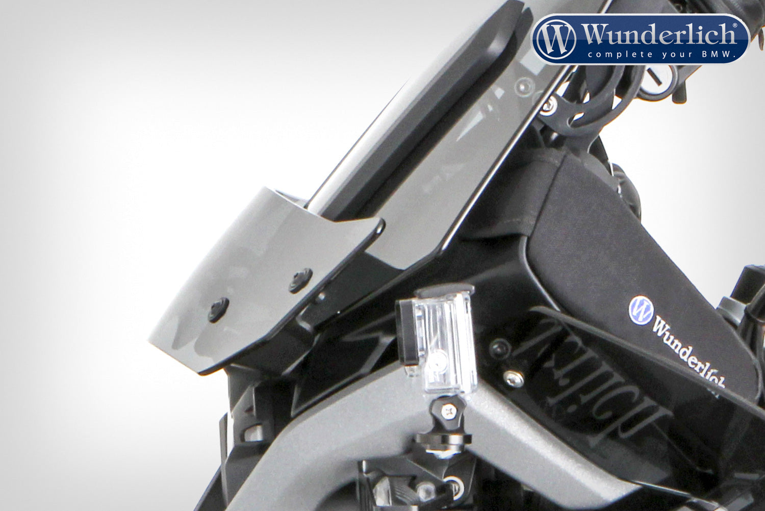 Wunderlich Screen wind guard COMFORT  smoked grey