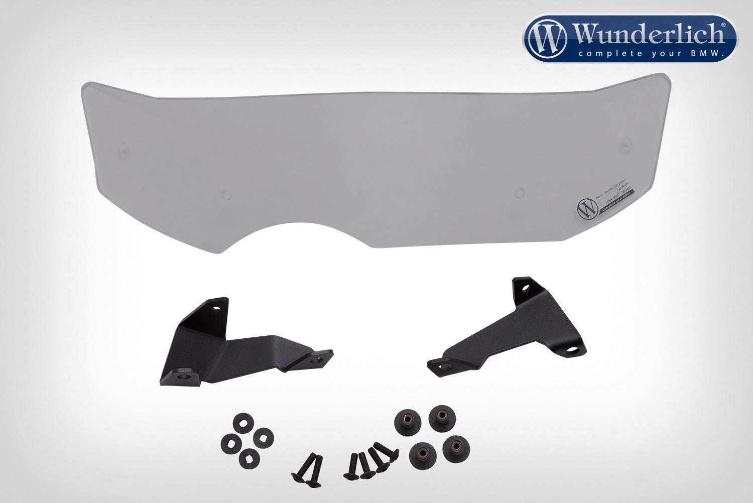 Wunderlich Screen wind guard COMFORT  smoked grey