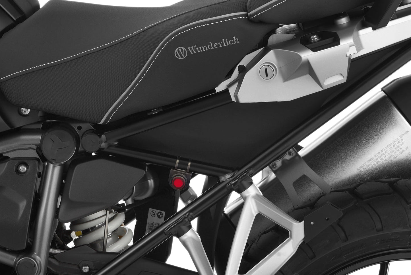 AKTIVKOMFORT rider seat with aftermarket seat heating - standard - black