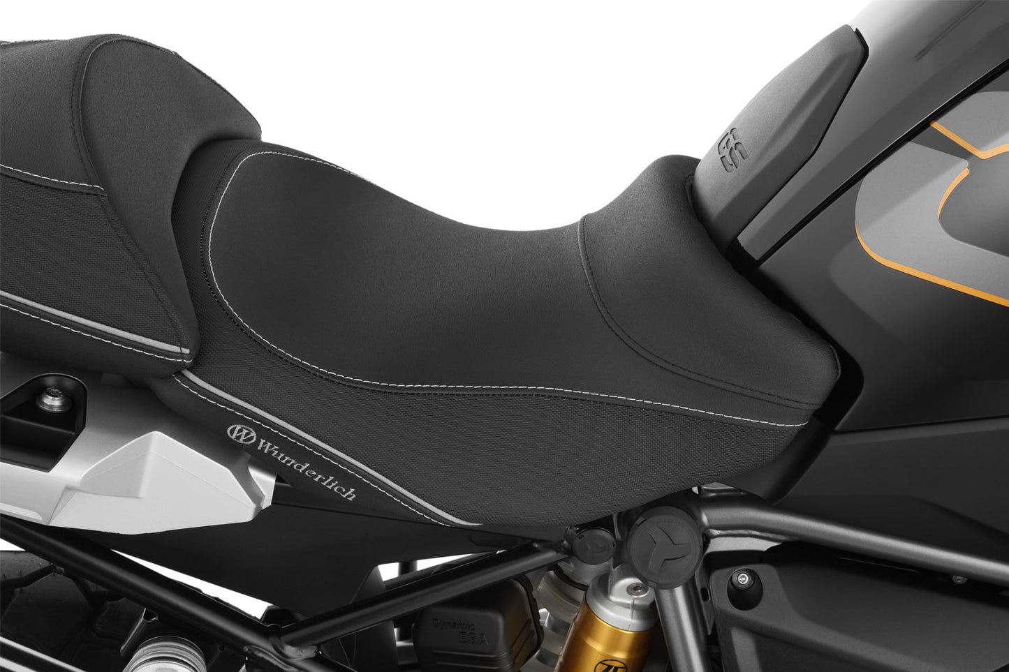 AKTIVKOMFORT rider seat with aftermarket seat heating - low - black