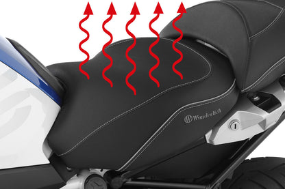 AKTIVKOMFORT rider seat with seat heating - high - black