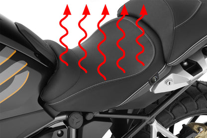 AKTIVKOMFORT rider seat with aftermarket seat heating - low - black