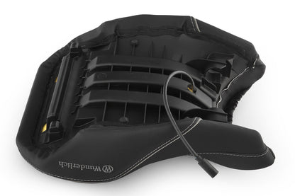 AKTIVKOMFORT rider seat - low with seat heating Smart Plug & Play - black