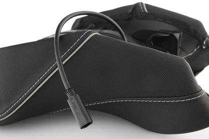 AKTIVKOMFORT rider seat - low with seat heating Smart Plug & Play - black