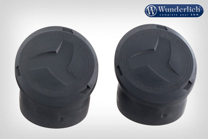 Wunderlich tank protection bar cover caps  Adventure - Set - black