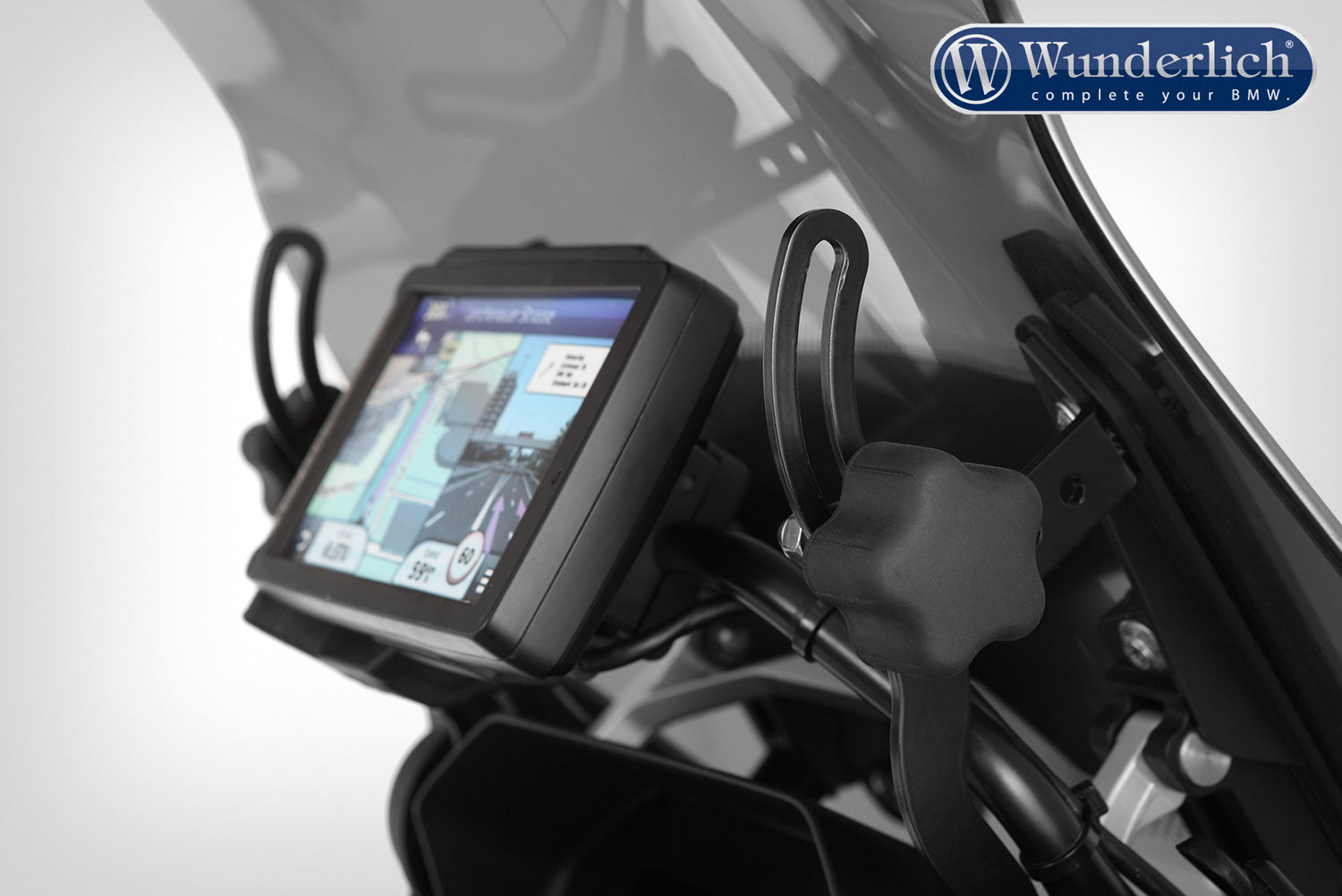 Wunderlich Screen reinforcement for original or accessory screen - right - black