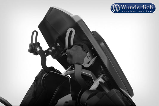 windshield reinforcement for orig. or accessory windshield