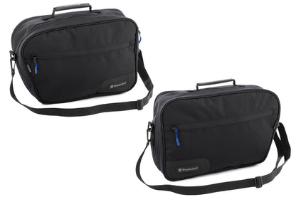 case inner pocket pair - left and right - black