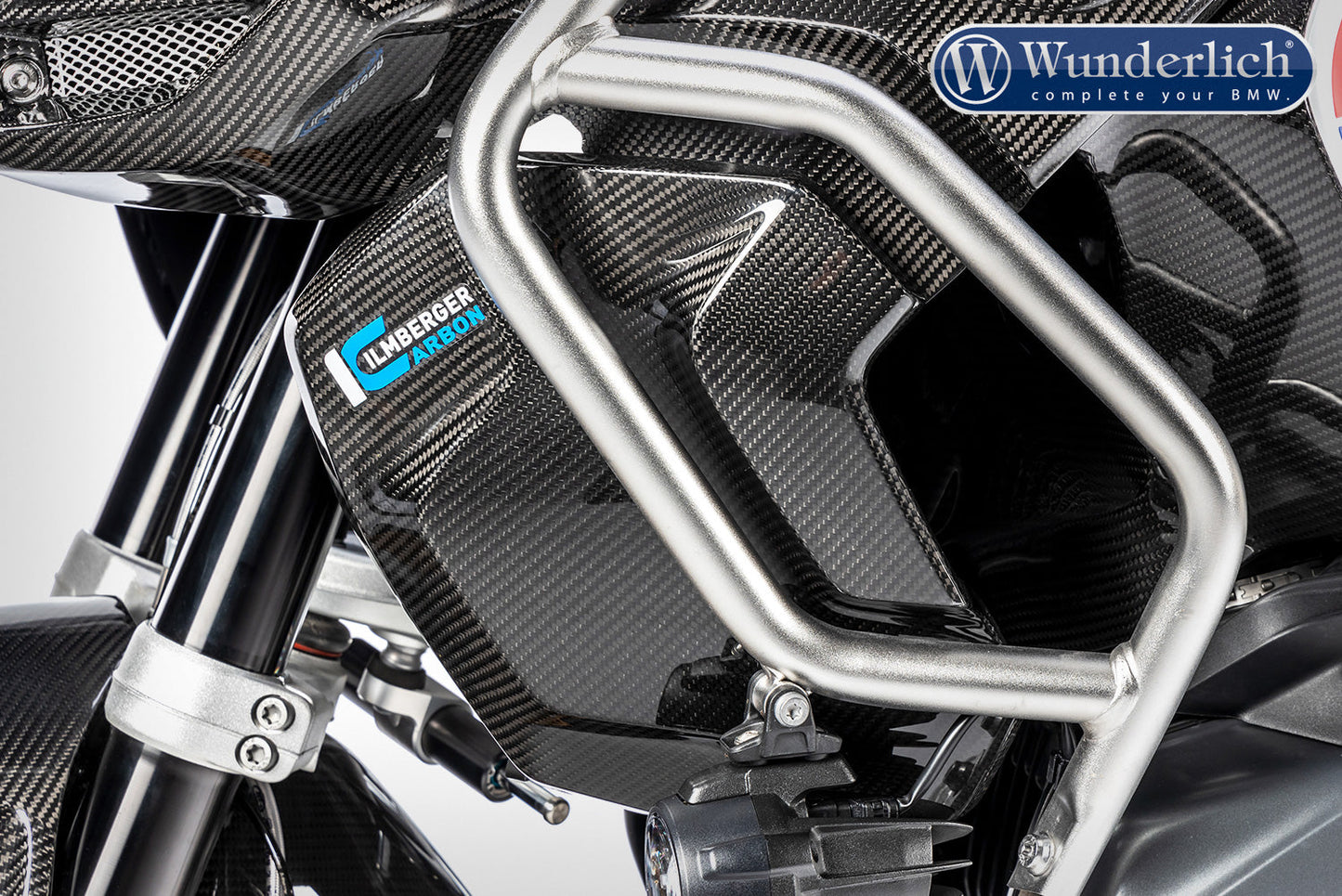 Ilmberger Airvent cover R 1250 GS Adventure - left - carbon - glossy