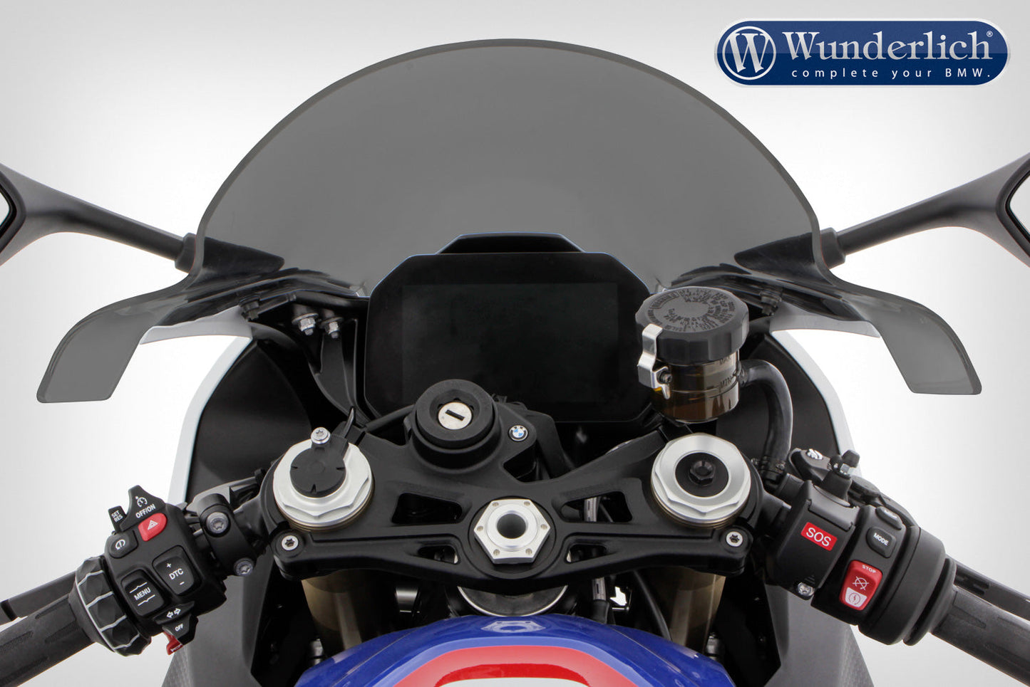 ENDURANCE PRO windshield - smoked grey - high