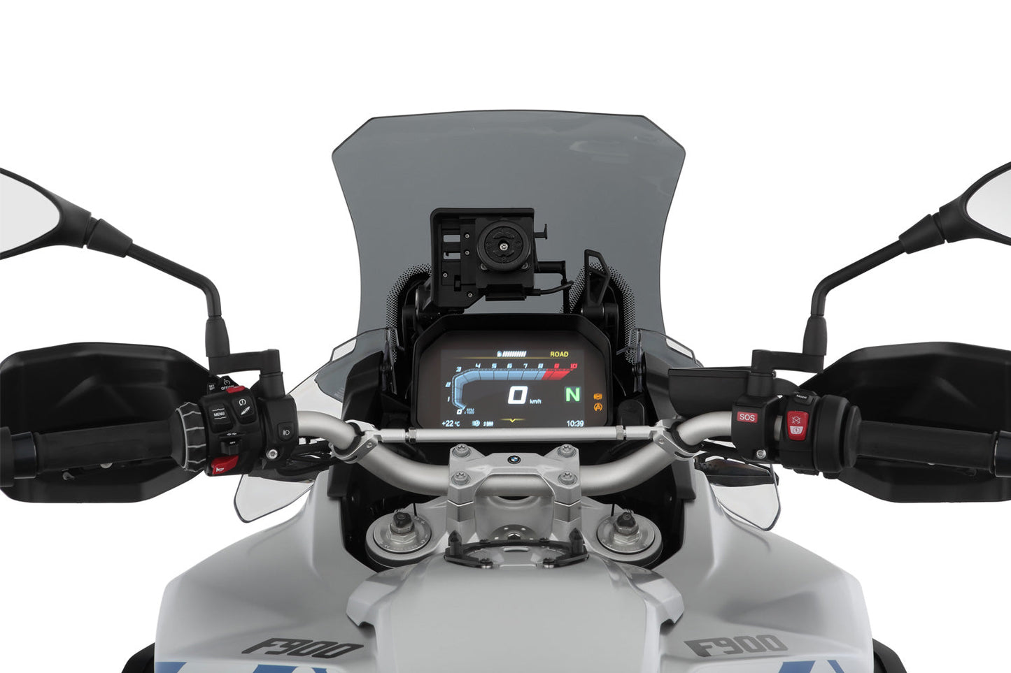 MARATHON windshield F 900 GS Adventure - smoked grey