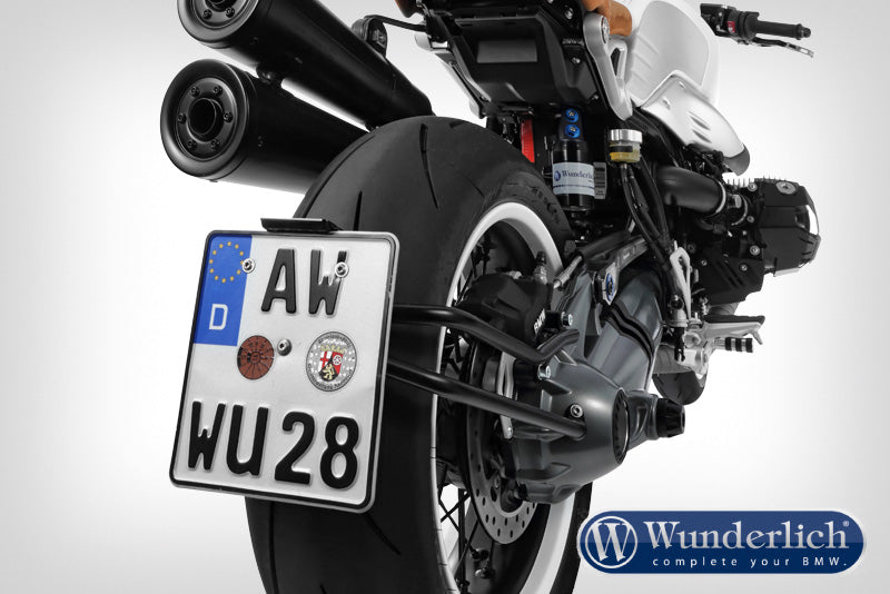 “SWING” tail section with “DEVILS EYE” rear light conversion - black