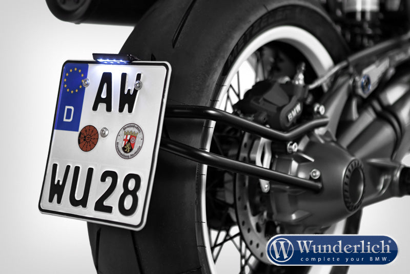 “SWING” tail section with “DEVILS EYE” rear light conversion - black