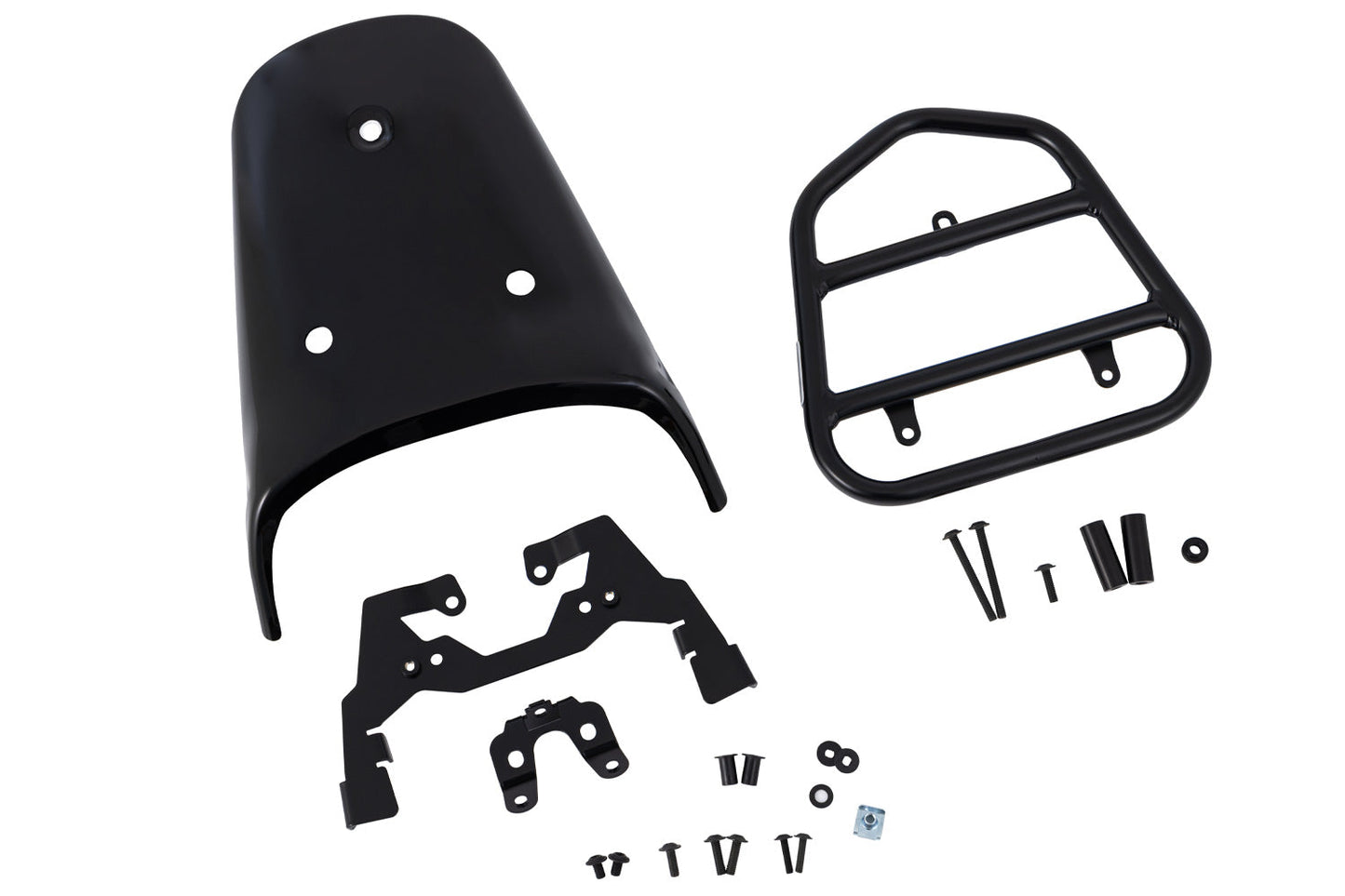 Rear cover R 12 nineT / S with luggage rack - Blackstorm Metallic