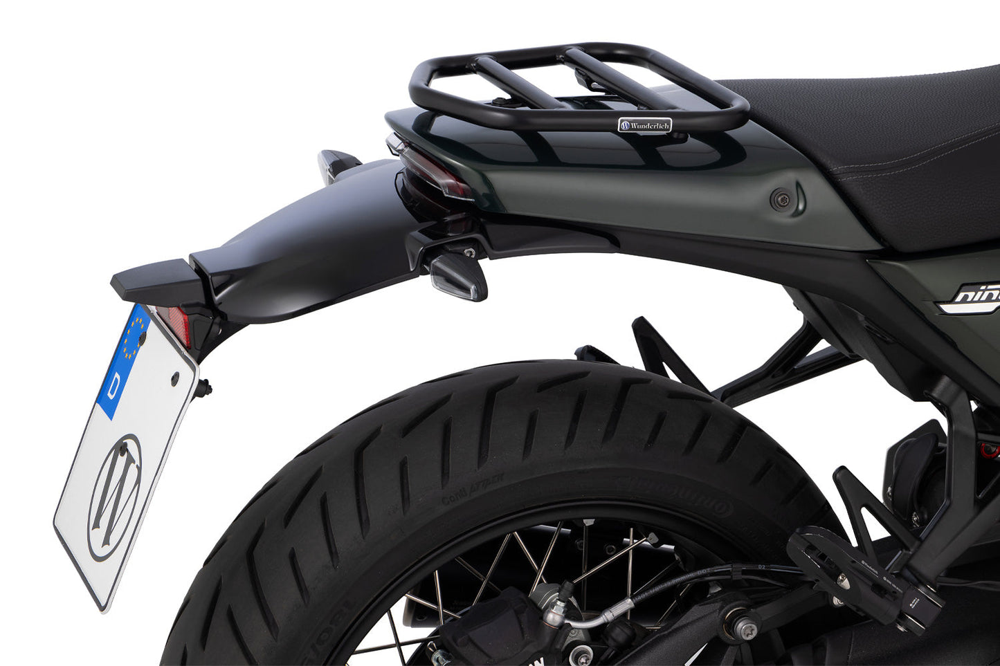 Rear cover R 12 nineT / S with luggage rack - Green