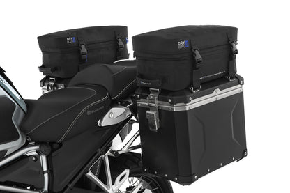 case top bags black »ELEPHANT« DRYBAG - left and right - black