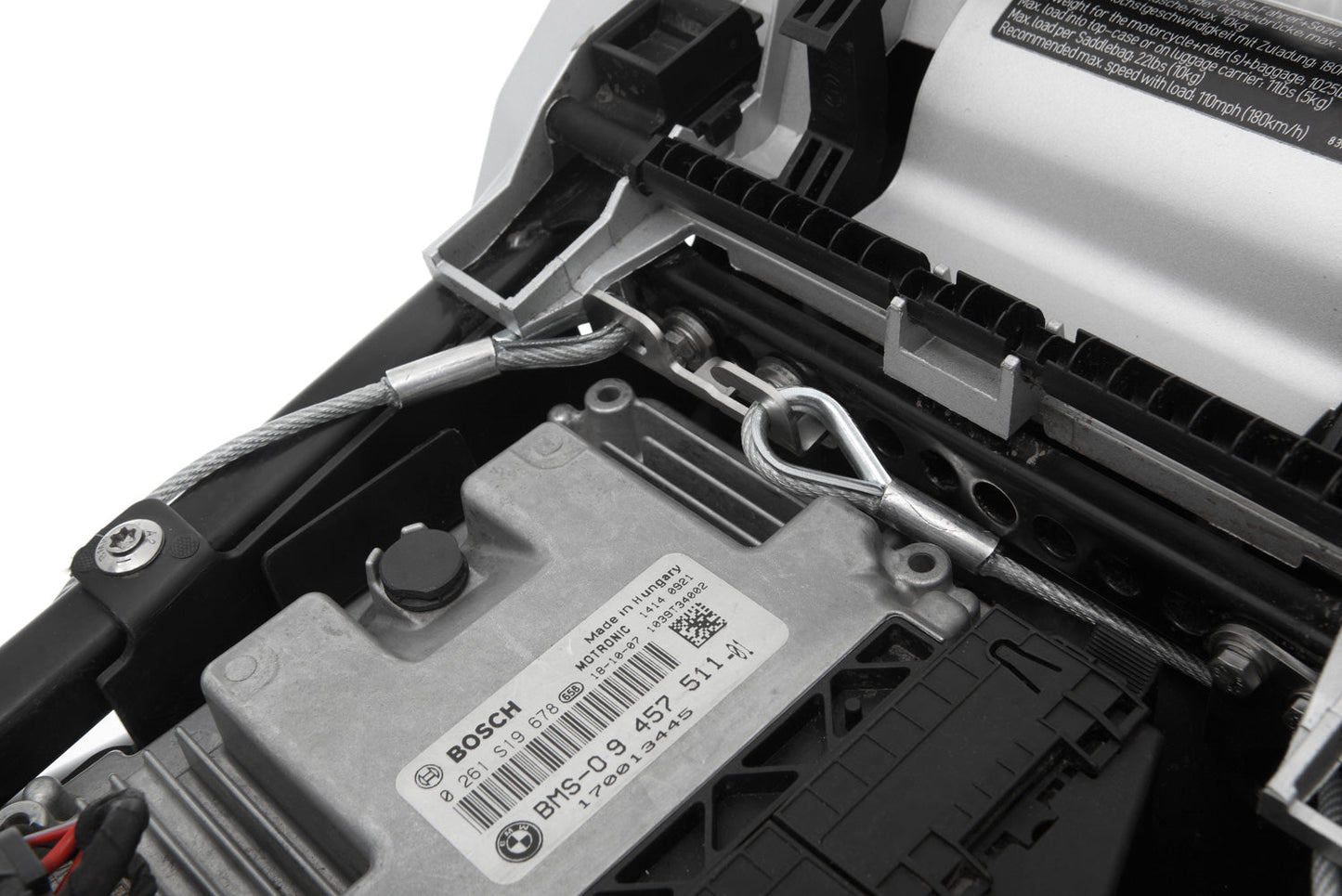 HELMLOCK helmet anti-theft protection – silver