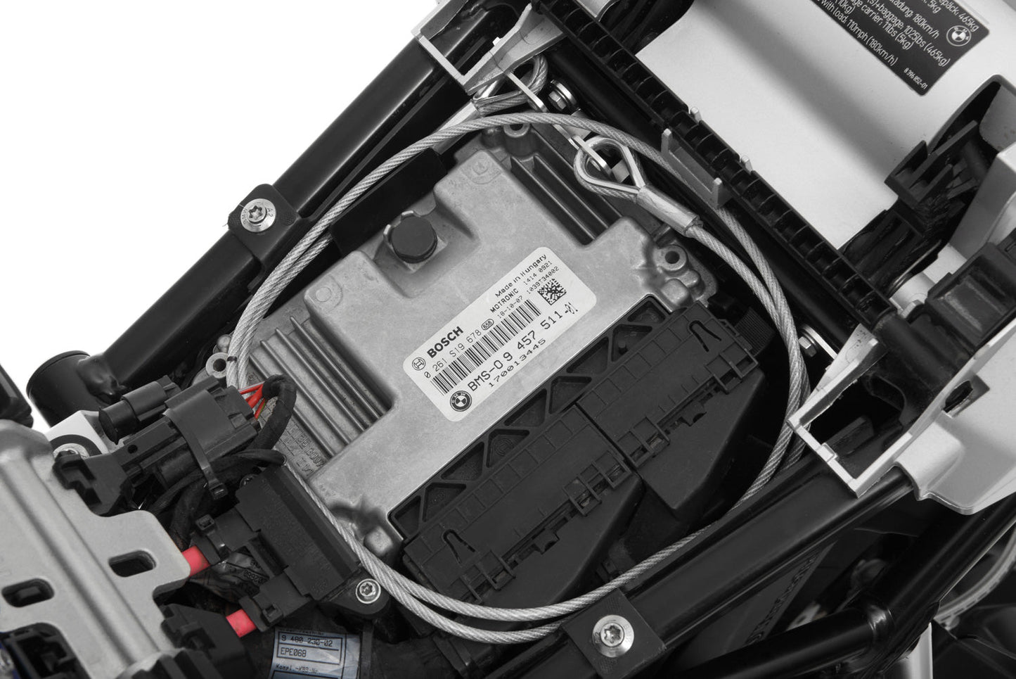 HELMLOCK helmet anti-theft protection – silver