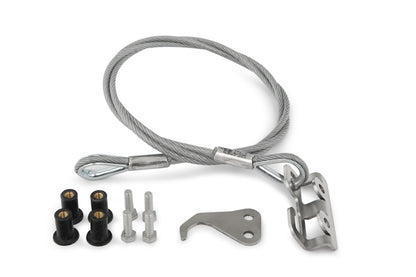 HELMLOCK helmet anti-theft protection – silver