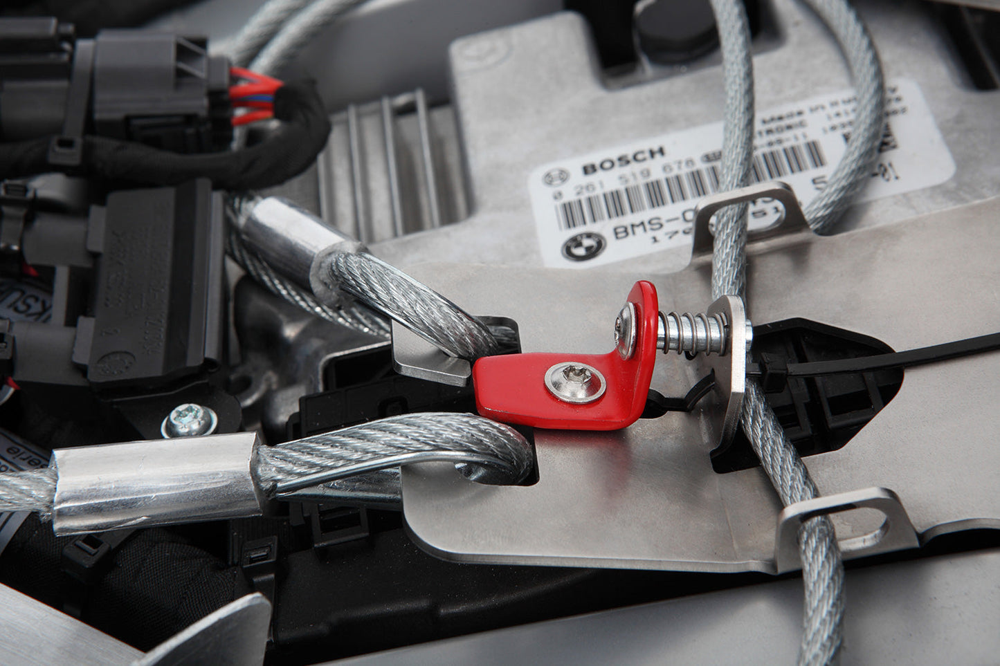 HELMLOCK helmet anti-theft protection - silver