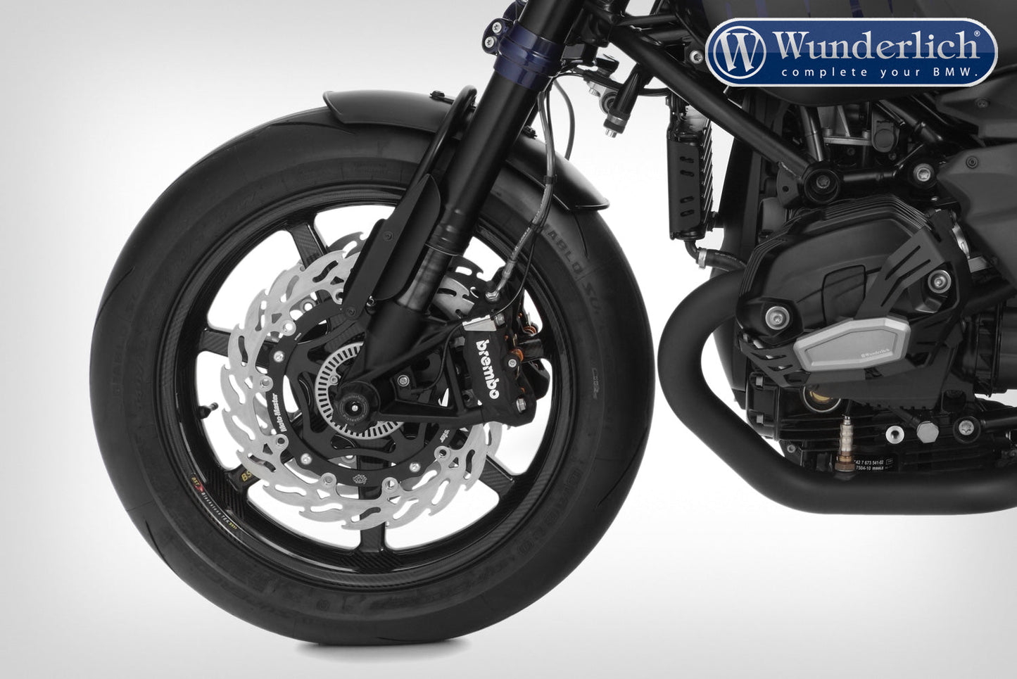 Wunderlich Classic front mudguard R nineT - low - black