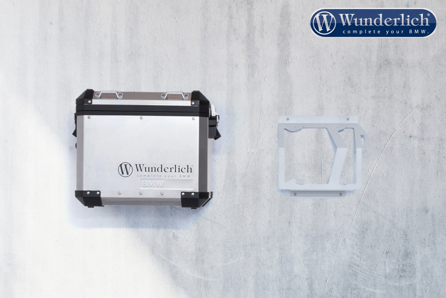 Wunderlich Luggage wall bracket system R1200 GS Adv.  silver