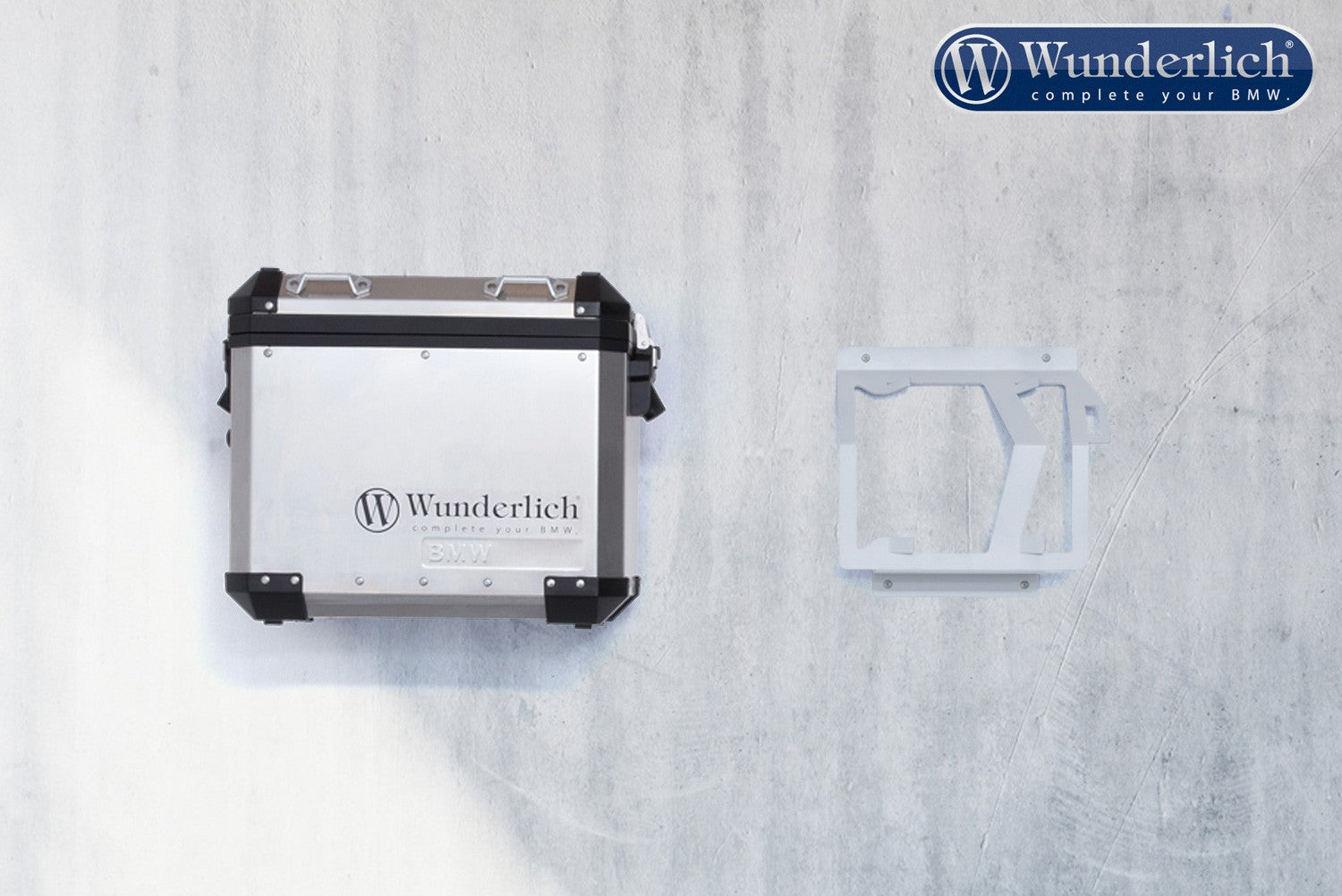 Wunderlich Luggage wall bracket system R1200 GS Adv.  silver
