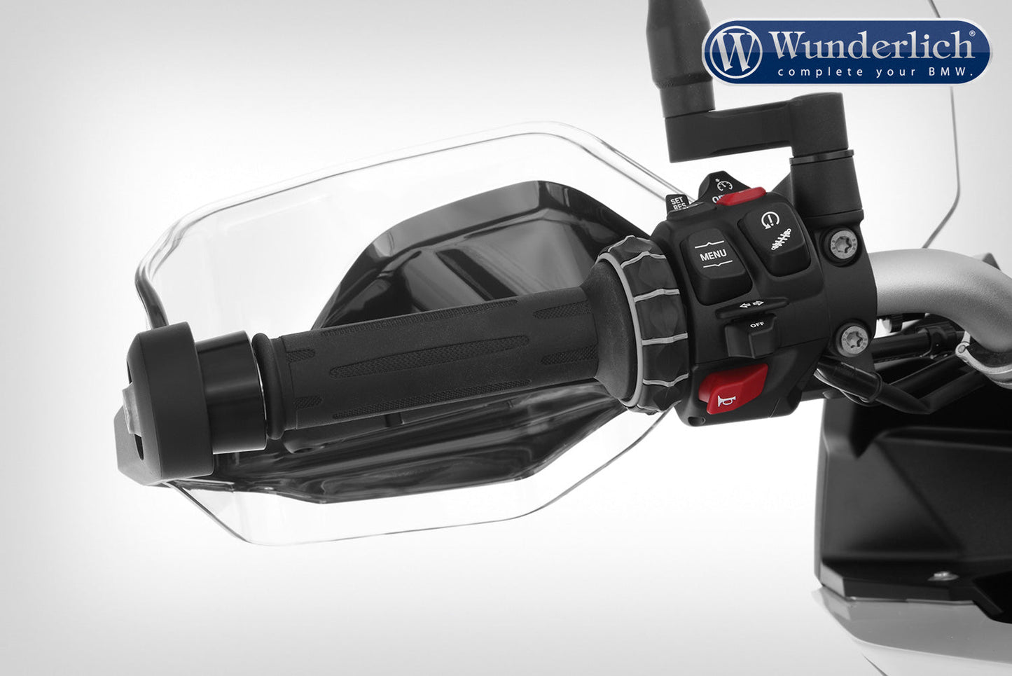 Hand guard extension »ERGO« - clear