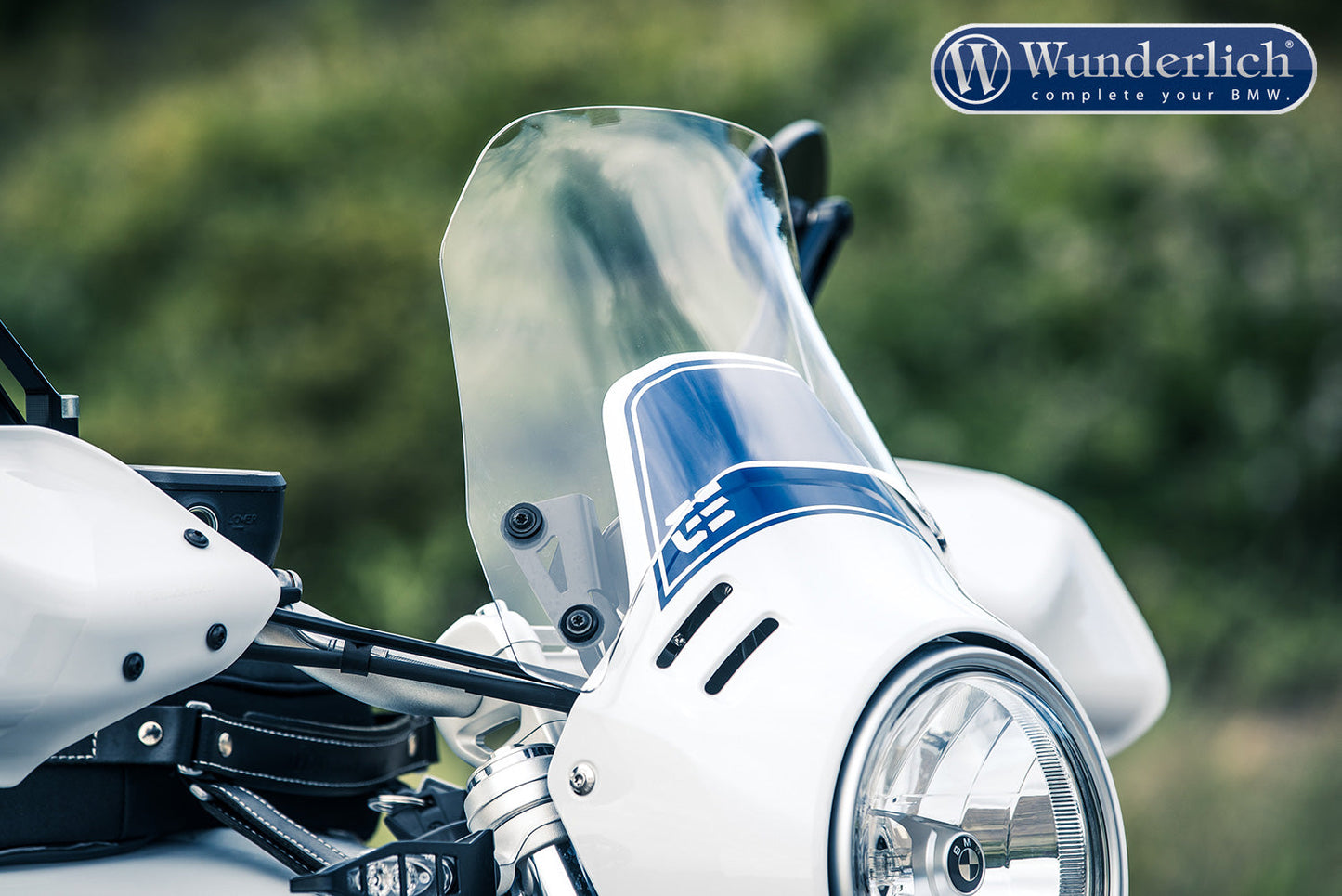 Wunderlich Cover disc for lamp mask  With orig. rev counter  clear