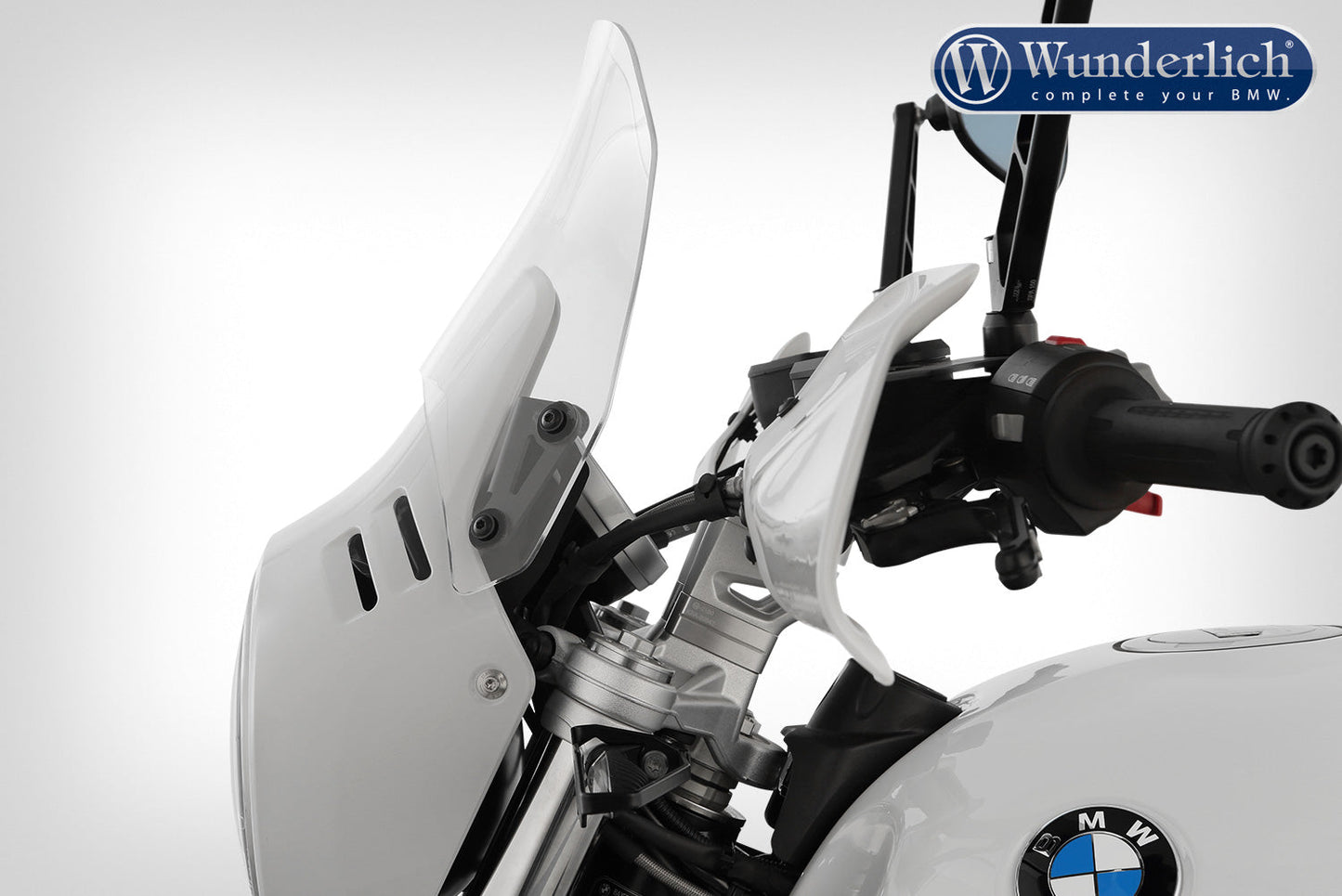 Wunderlich Cover disc for lamp mask  With orig. rev counter  clear