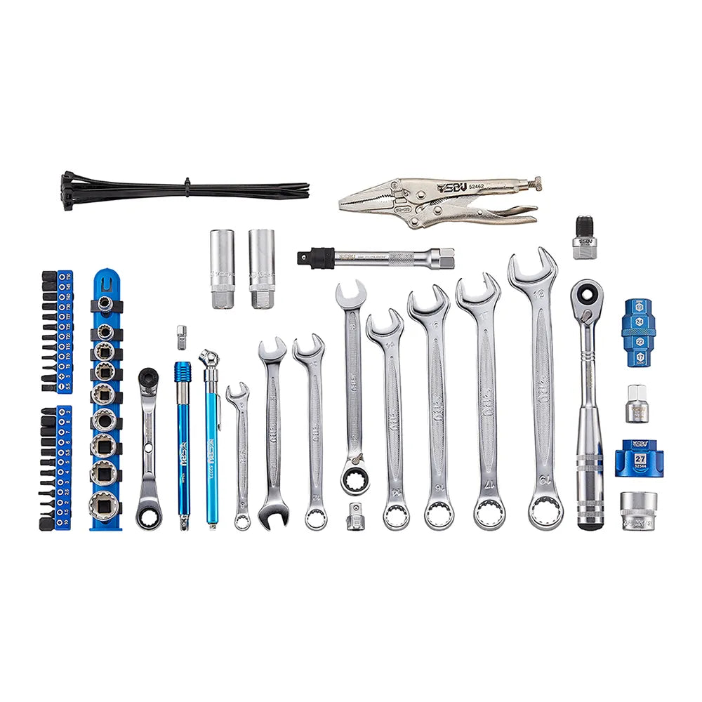 SBV TOOLS Honda, Kawasaki, Suzuki, Yamaha & Triumph Pro Pack