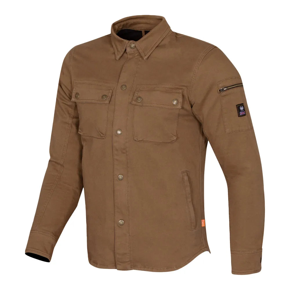 MERLIN BRODY D3O® UTILITY SHIRT CAMEL