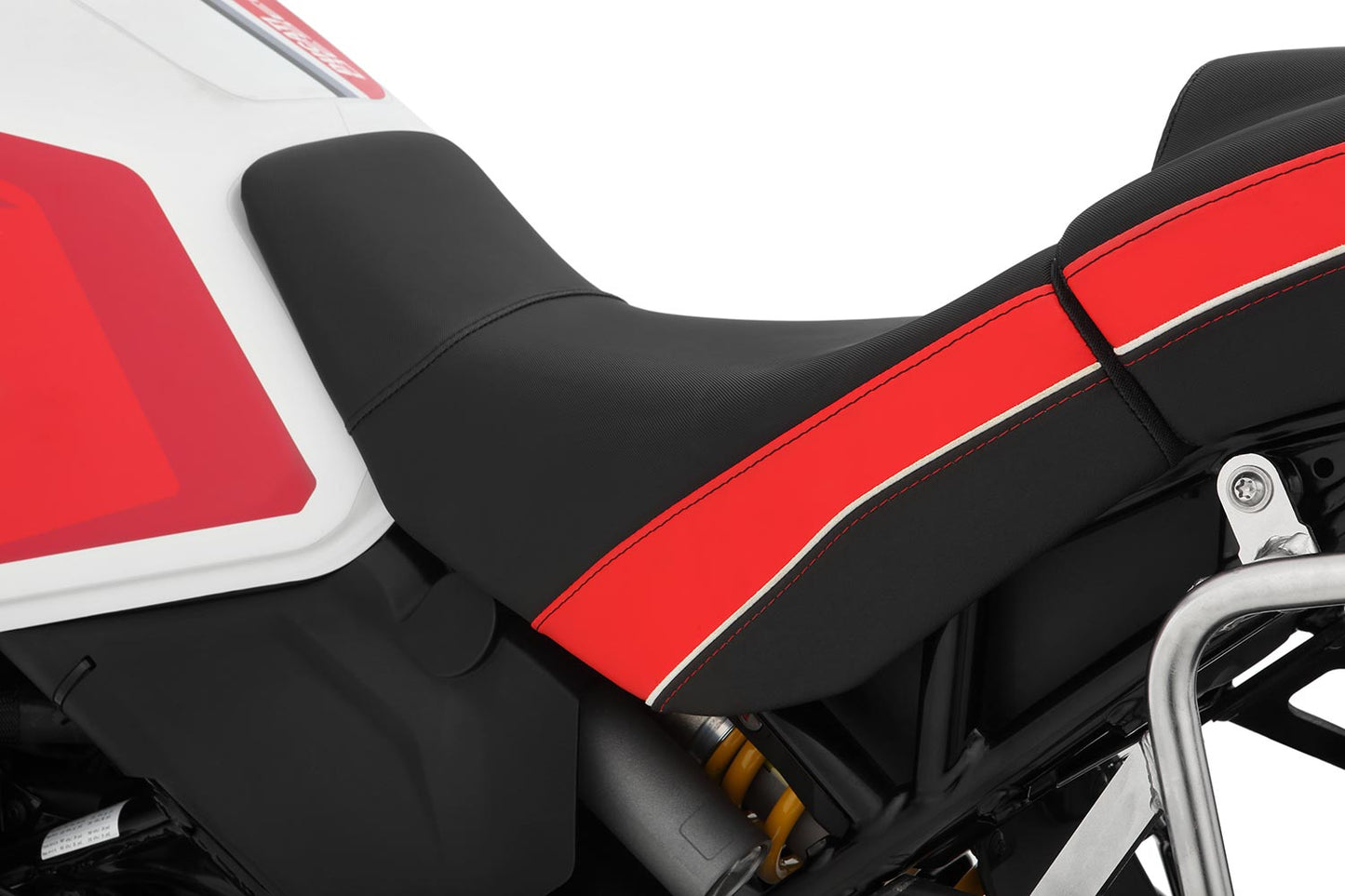 rider seat AKTIVKOMFORT - black-red - low