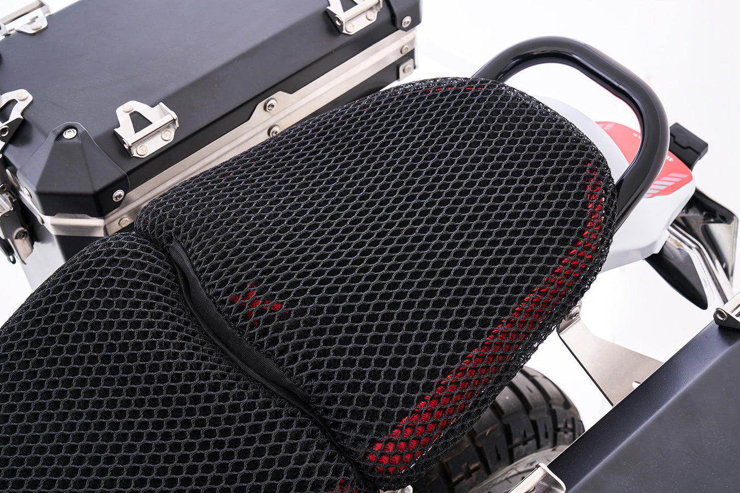 Seat cover COOL COVER - black - rider seat