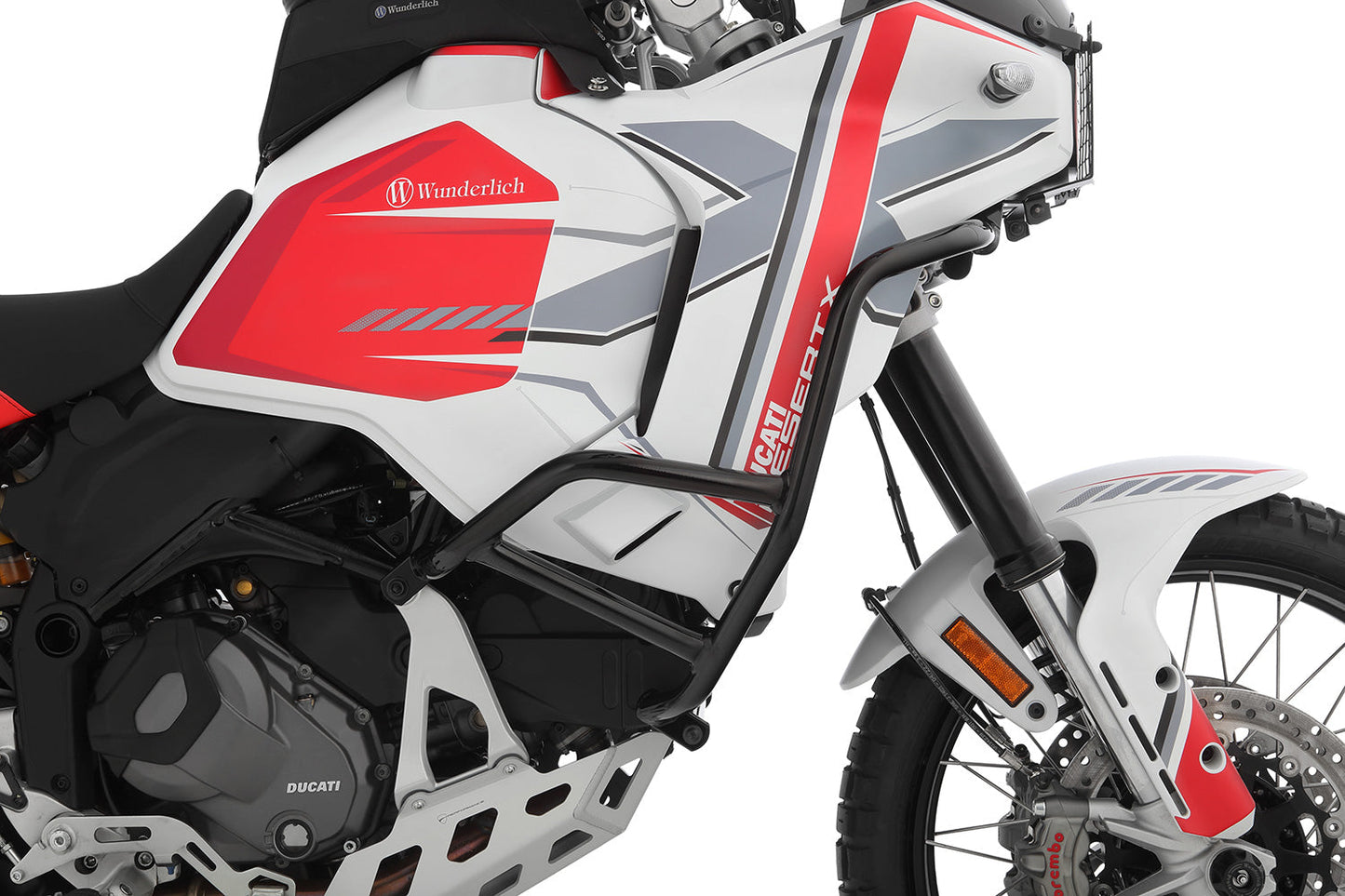 fairing protection bar - black - For models with Offroad engine protection