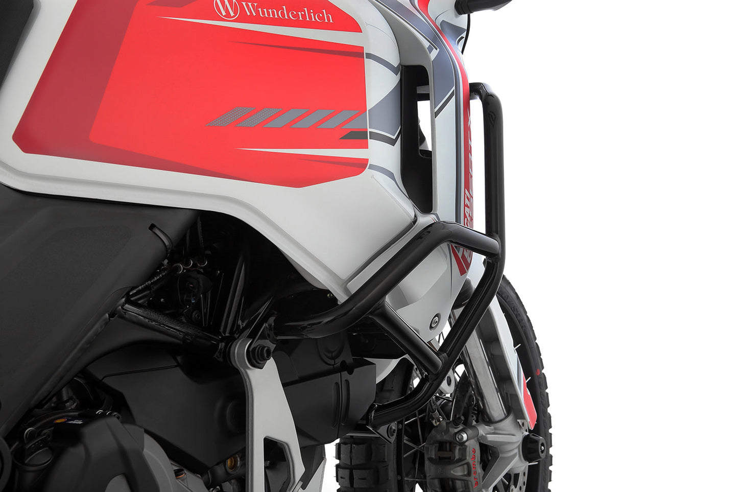 fairing protection bar - black - For models with Offroad engine protection