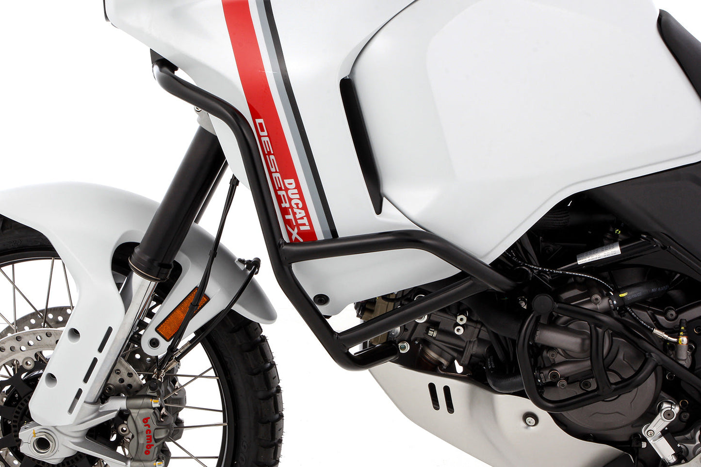 Wunderlich fairing protection bar - black - For models with Standard engine protection