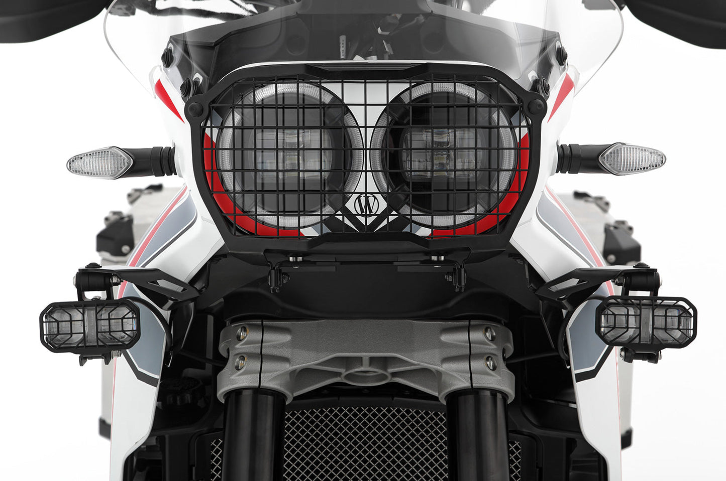 Wunderlich LED Auxillary headlight MICROFLOOTER 3.0 - black - for vehicle mounting