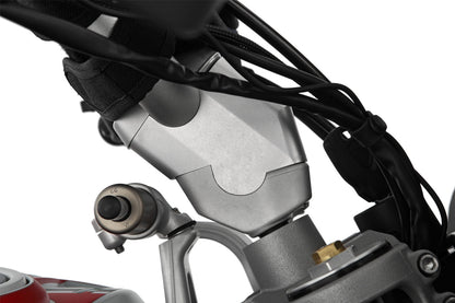 Wunderlich ERGO+ handlebar riser - silver