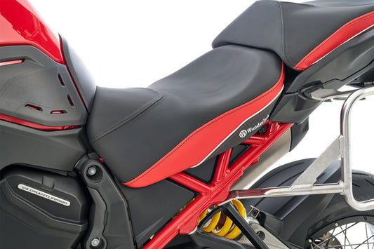 rider seat AKTIVKOMFORT - black-red - low