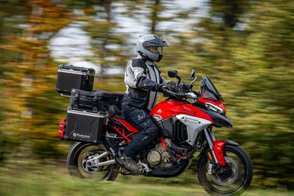 Rider Seat AKTIVKOMFORT with Heating Multistrada V4 - standard - black-red